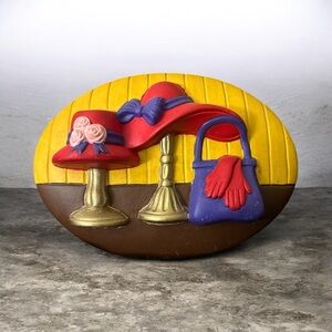 Ceramic Bisque Ready to Paint Hats and Purse